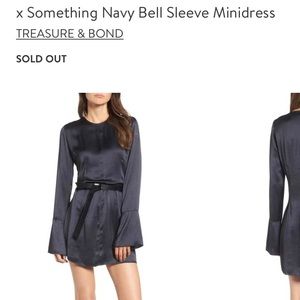 Treasure & Bond x Something Navy dress